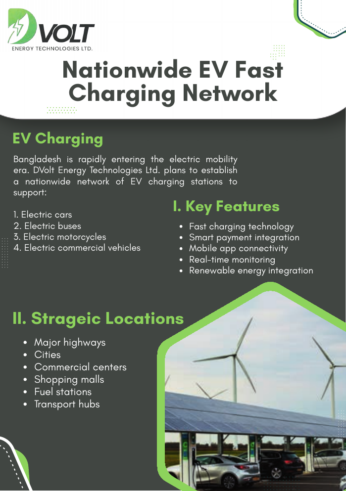 EV fast charging network